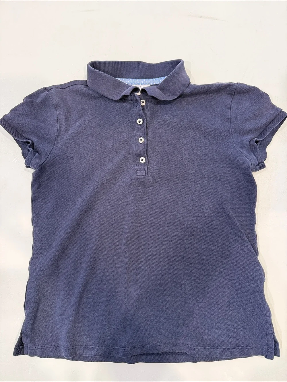 Lot of GAP Girls Navy Blue Polo Shirts (3)